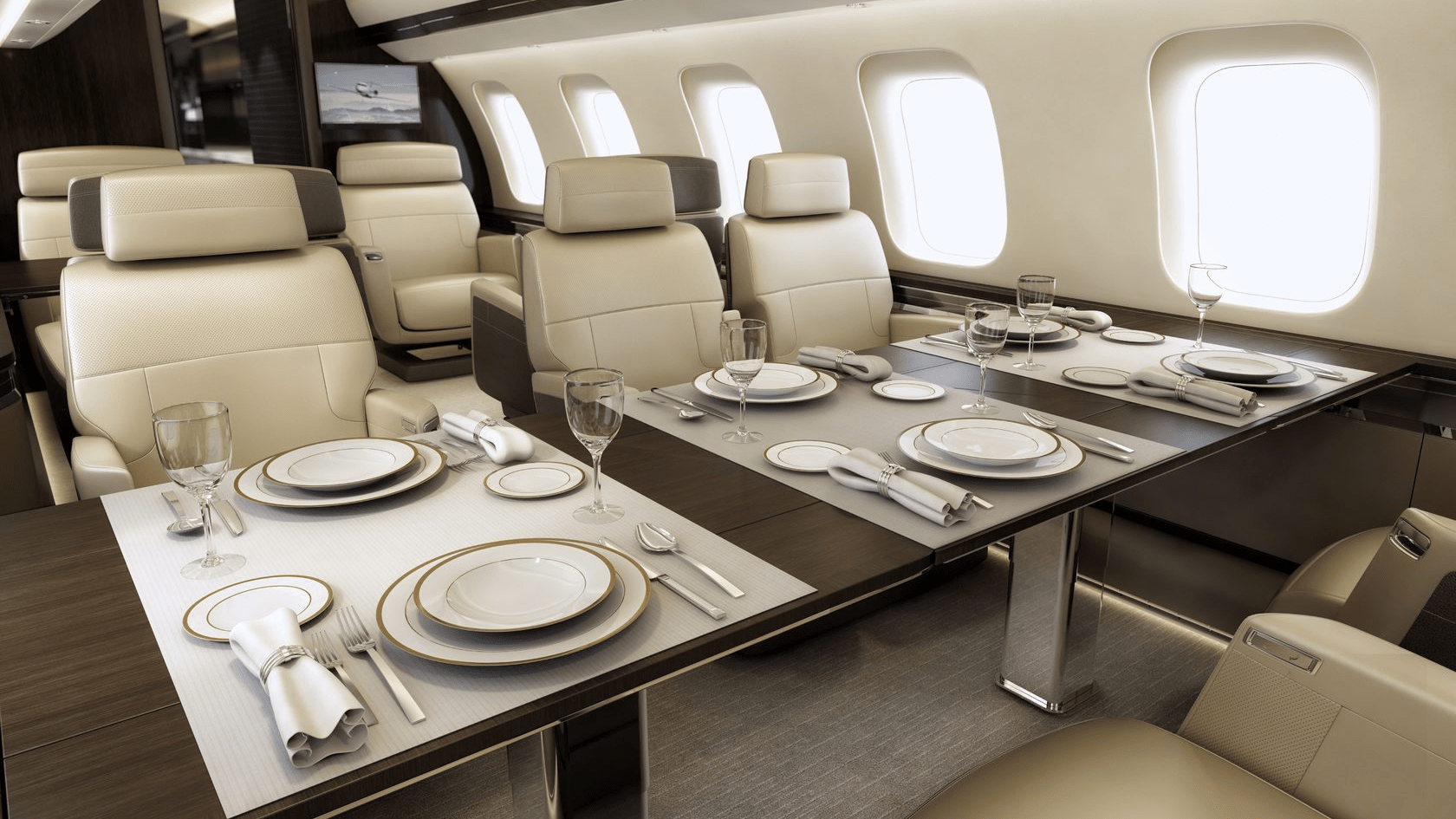 volo privato sul Bombardier Global 7000